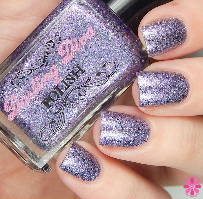 Darling Diva Polish The Force Collection Part 2 My M'Effen Lightsaber Is Purple Swatch