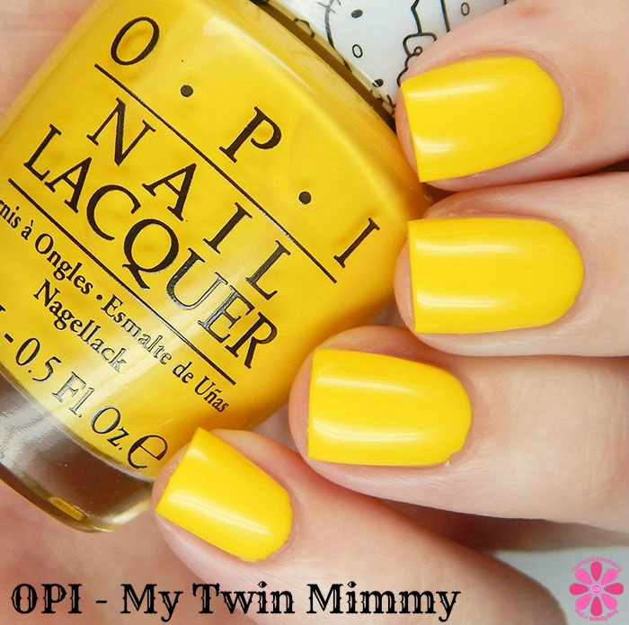 OPI Hello Kitty Collection OPI My Twin Mimmy Swatch