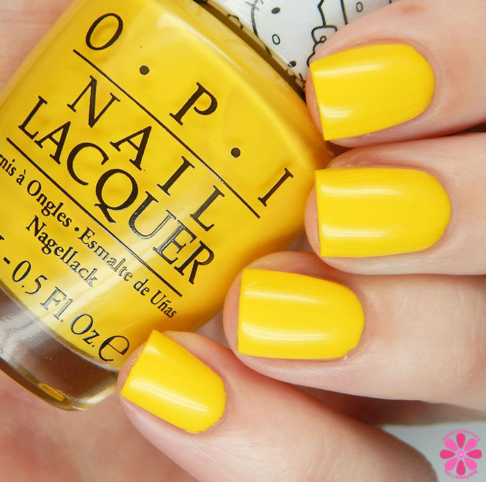 OPI Hello Kitty Collection OPI My Twin Mimmy Swatch