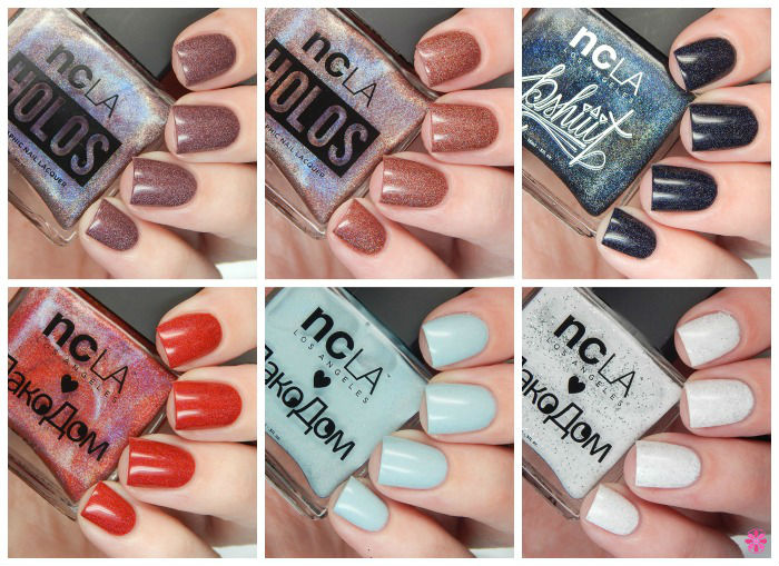 New NCLA Nail Lacquers at Color4Nails