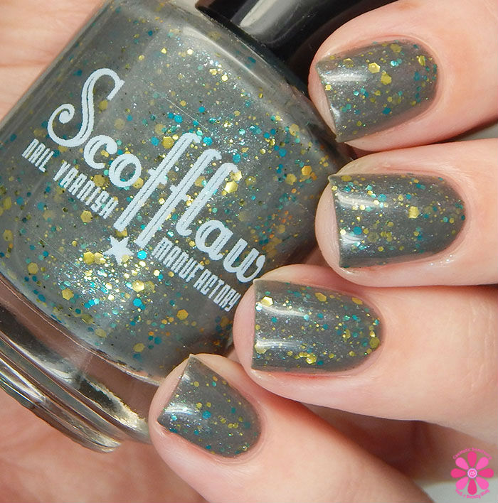 Scofflaw Nail Varnish Winter 2016 Collection Road to Nowhere Swatch