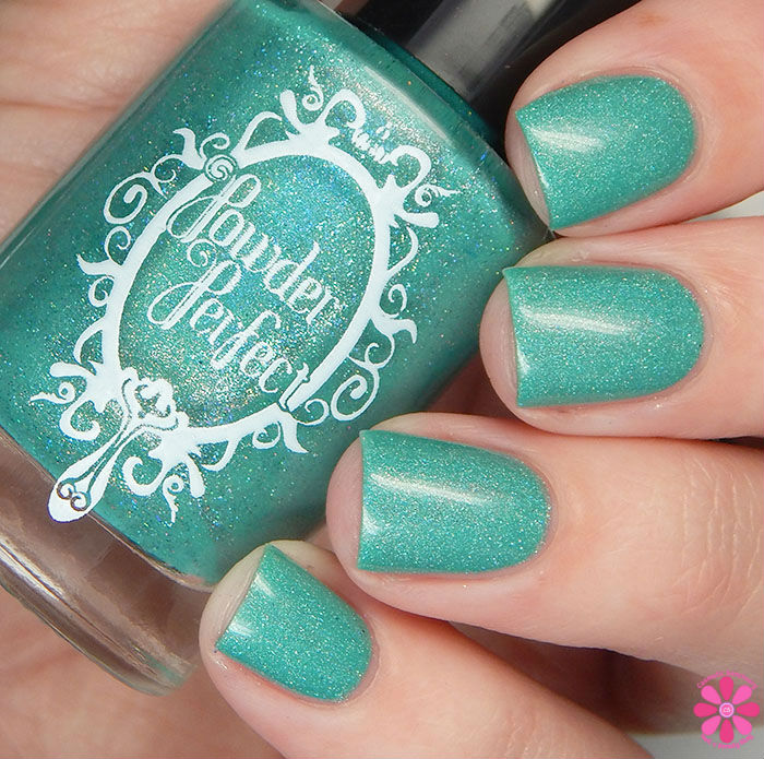Powder Perfect Quest For Paradise Collection There Be Mermaids Swatch