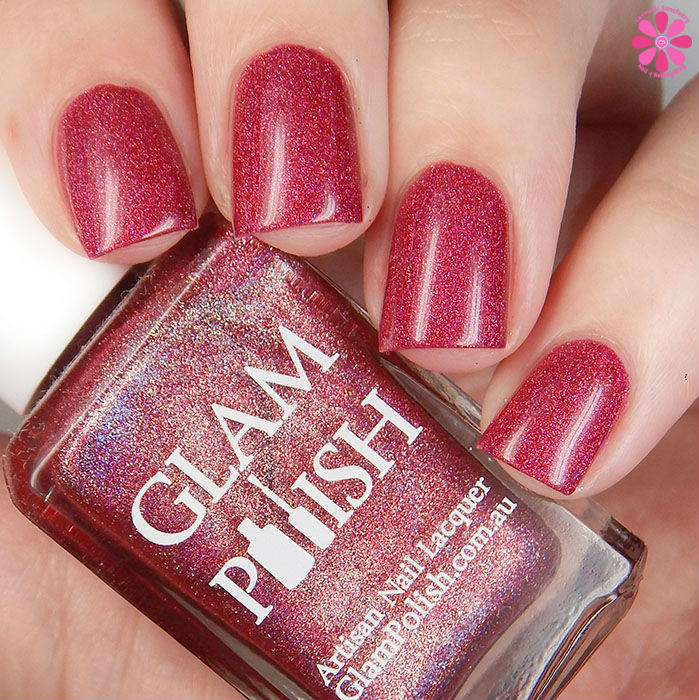 Glam Polish Limited Edition Valentines Trio You'll Be In My Heart Swatch