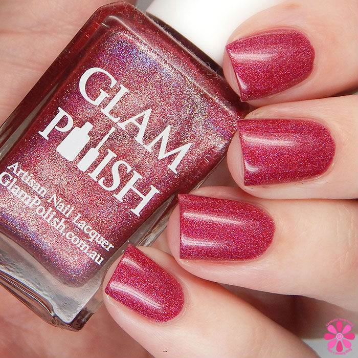Glam Polish Limited Edition Valentines Trio You'll Be In My Heart Swatch