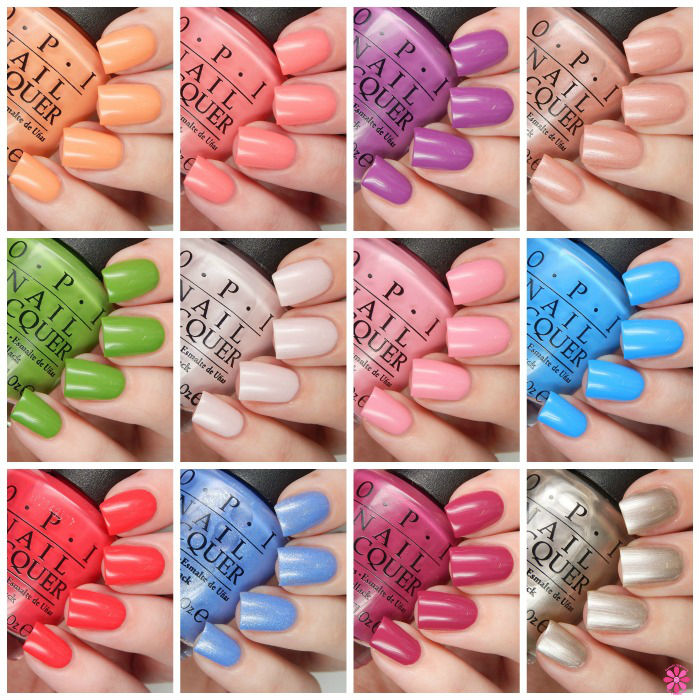 OPI New Orleans Collection Spring 2016 Collage Cover