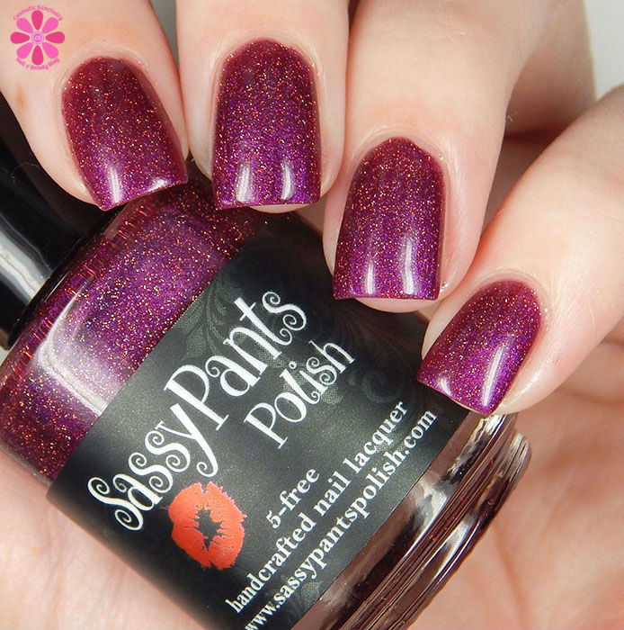 Sassy Pants Polish Pass The Merlot Up