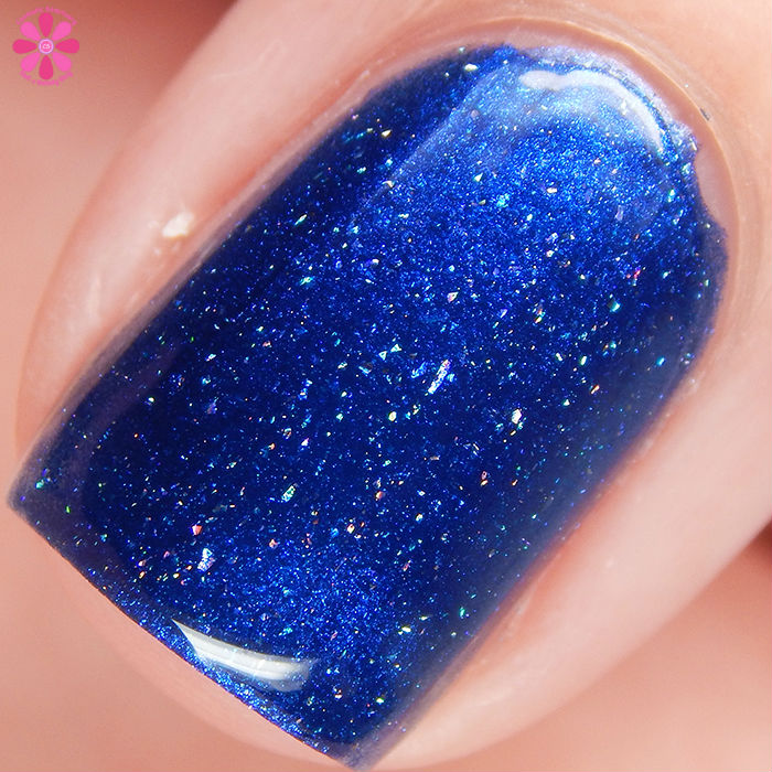 Sassy Pants Polish True Blue Macro