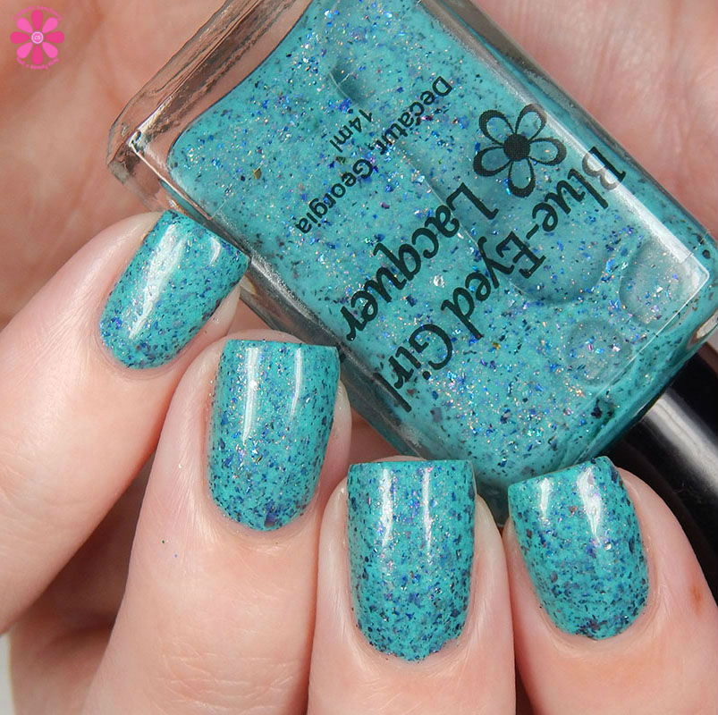 Blue Eyed Girl Lacquer Merman Pops MerMAN Up