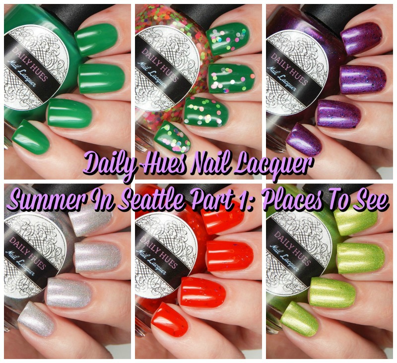 Daily Hues Nail Lacquer Summer 2016 Collection Part 1 Main