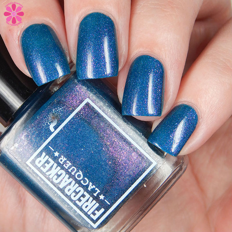 Firecracker Lacquer Teal The End Of Time Down