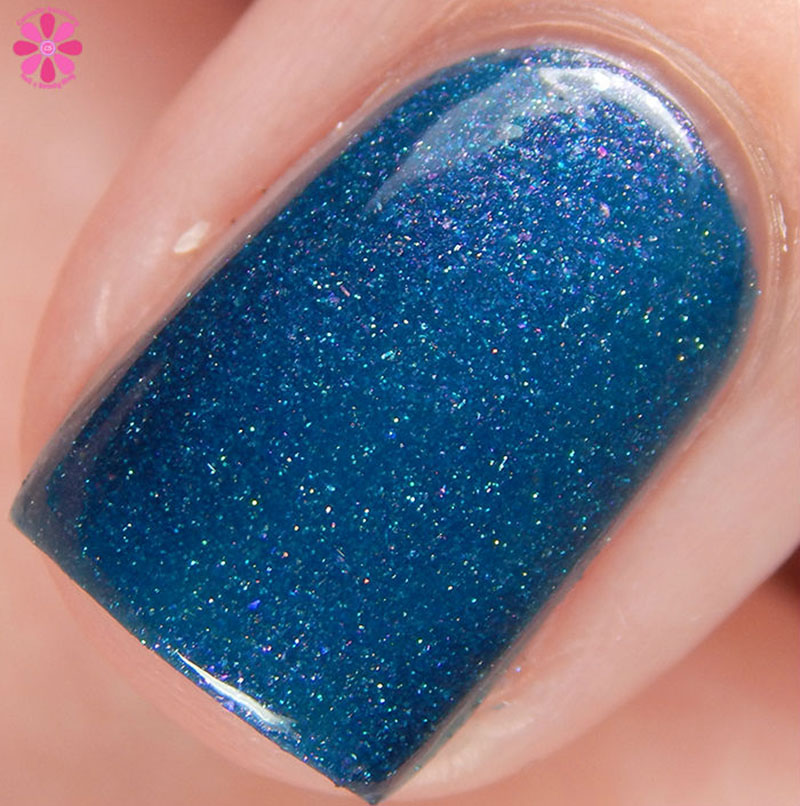 Firecracker Lacquer Teal The End Of Time Macro