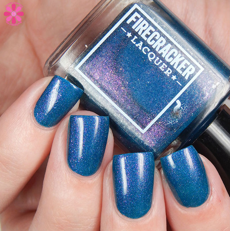 Firecracker Lacquer Teal The End Of Time Up