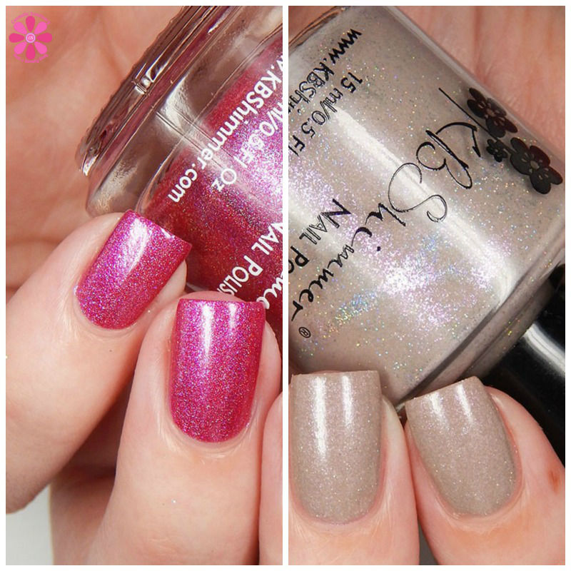 KBShimmer Color4Nails Exclusive Duo Split Image