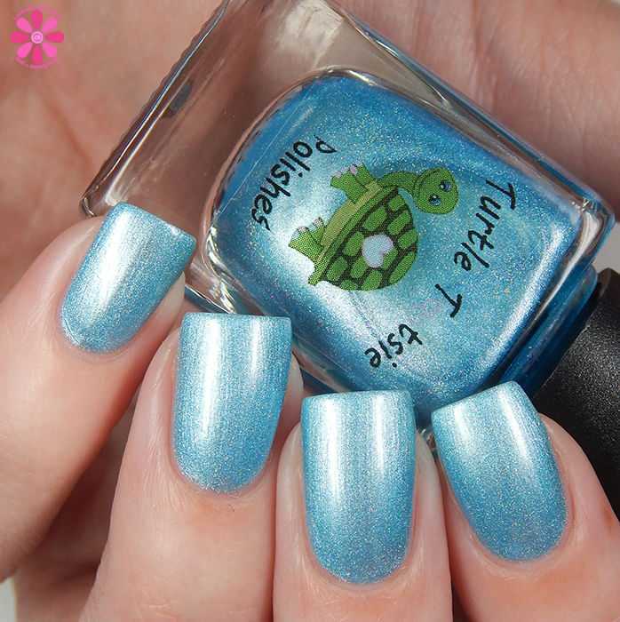 Turtle Tootsie Polishes Late Night Skinny Dip Up
