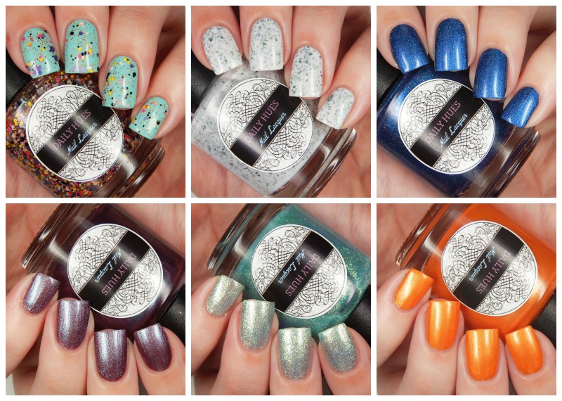 Daily Hues Nail Lacquer Summer In Seattle Part 2 Overview