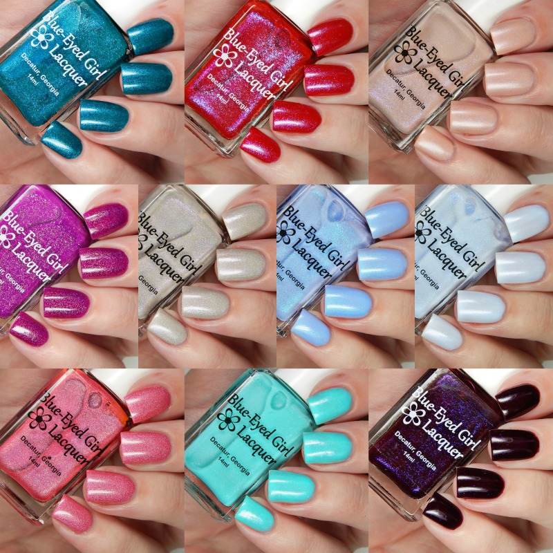 Blue Eyed Girl Lacquer Fan Favorites and Sirens