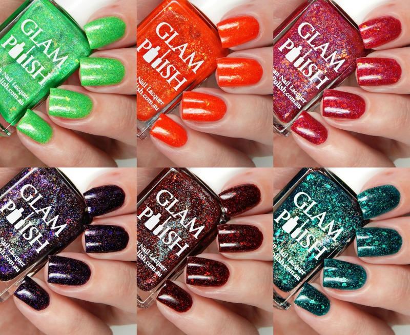Glam Polish It's Gonna Be A Scream Collection