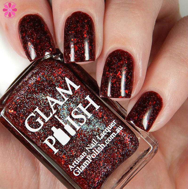 Glam Polish Vampire Breath Down