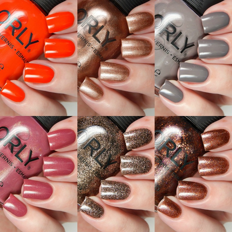 Orly Fall 2016 Mulholland Collection Swatches and Review