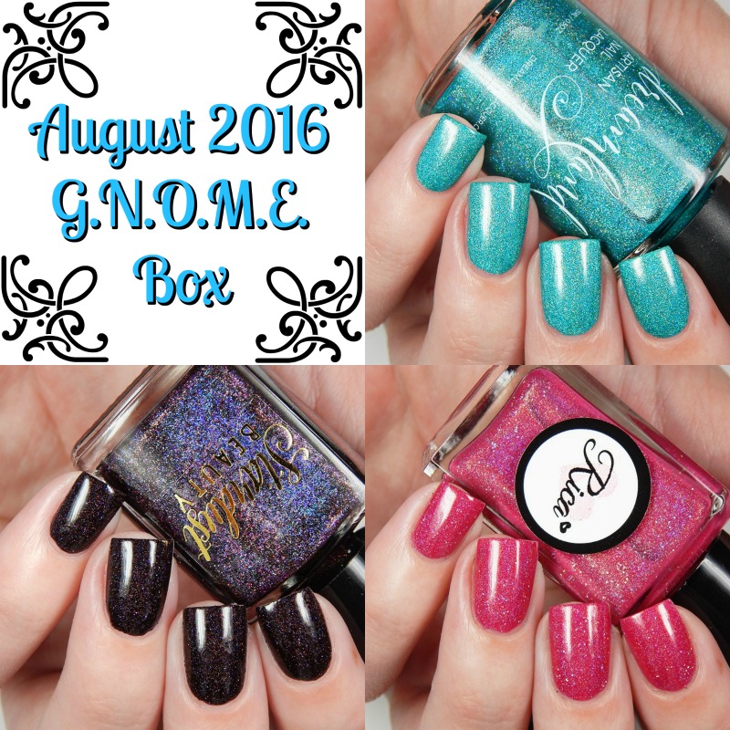 August 2016 .. Box Swatches and Review August 2016 .. Box Swatches and Review