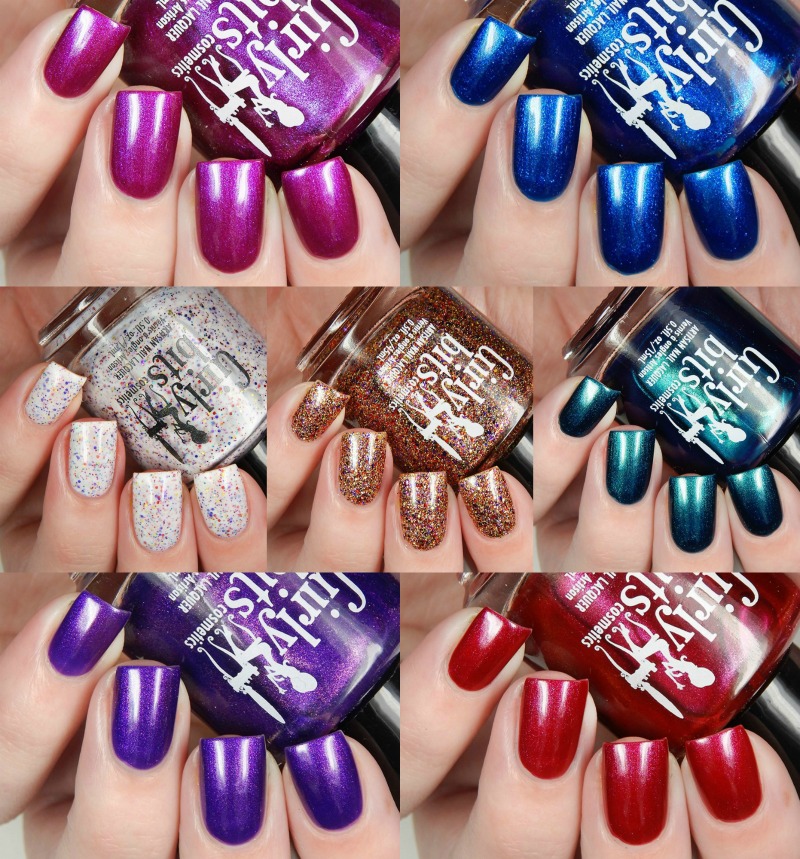 Girly Bits Codename: Duchess Collection Swatches and Review