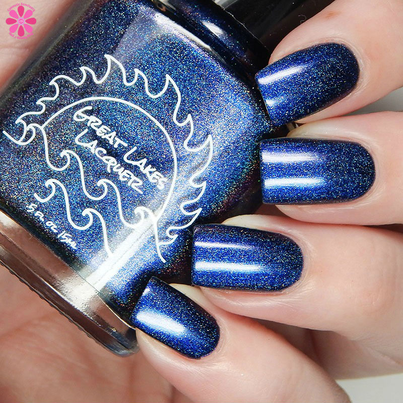 Great Lakes Lacquer Blue Skies From Pain Swatches and Review
