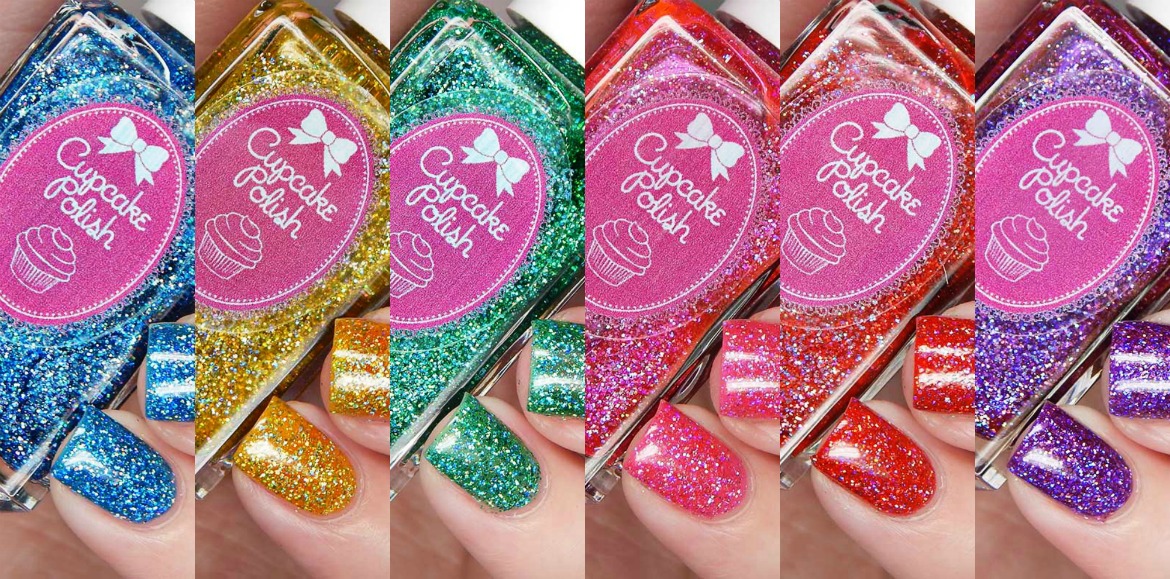 Cupcake Polish Candy Land Collection Swatches and Review