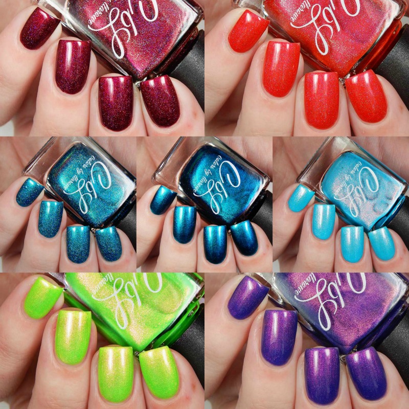 Colors by Llarowe Spring/Summer 2017 Collection Swatches and