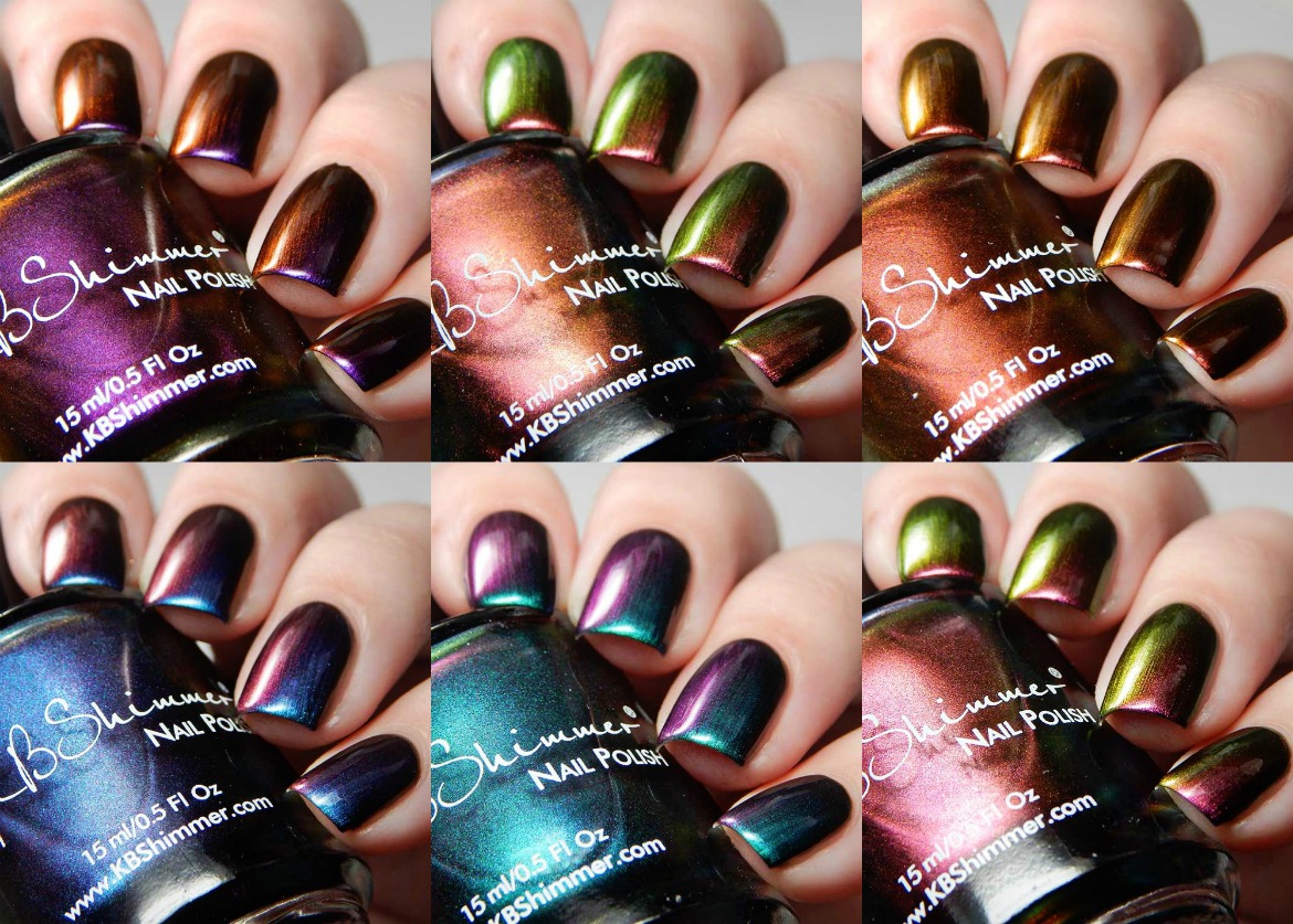 KBShimmer Iridescent Exposure Multi Chrome Nail Polish