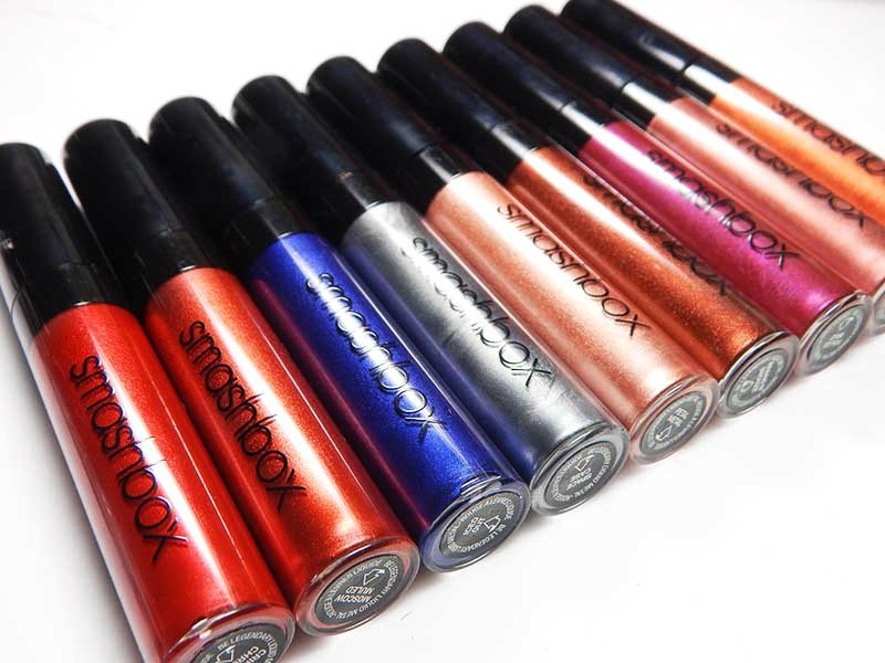 SMASHBOX BE LEGENDARY LIQUID PIGMENT LIP SWATCH & REVIEW 