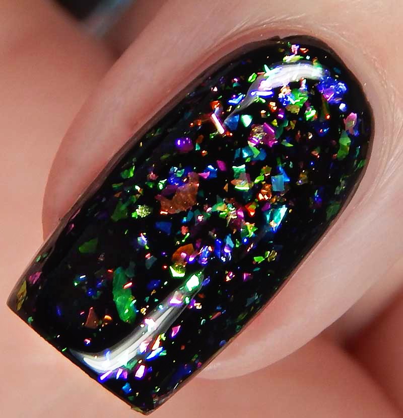 Orly Simply Petals Silver & Iridescent Glitter Holographic Unicorn