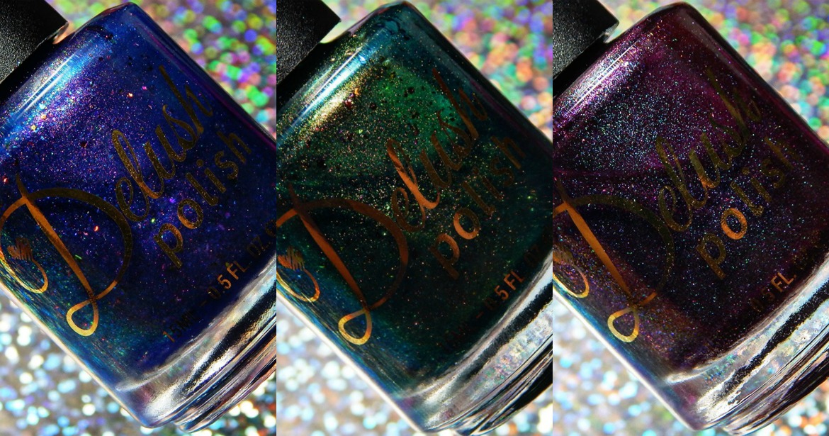 Delush Polish Winter Quartet & New Cuticle Oils Swatches & Review ...