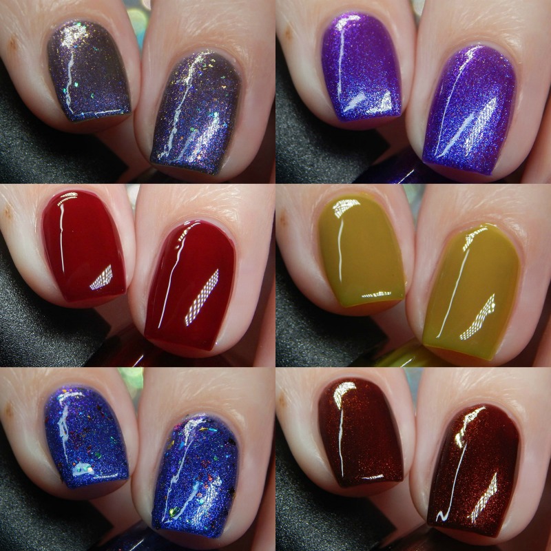 77 Nail Lacquer  Halloween 2020 Collection Swatches and Review