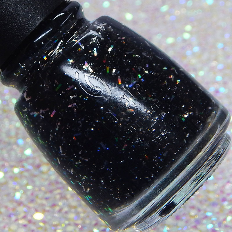 China Glaze Nail Polish - Glitter Is The New Black 58178